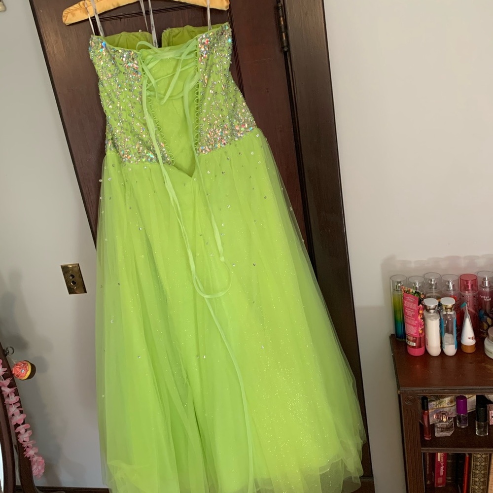 Green prom dress
